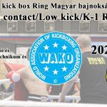 Növekvő létszám, éles meccsek a kick-box ringes magyar bajnokságon
