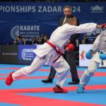 Tadissi Martial döntős a zadari karate Eb-n