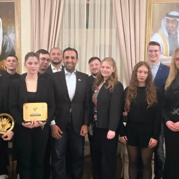 Nagyköveti fogadáson vettek részt legjobb kick-boxosaink