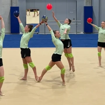 Sikeres kontrolledzésen van túl a magyar ritmikus gimnasztika-válogatott