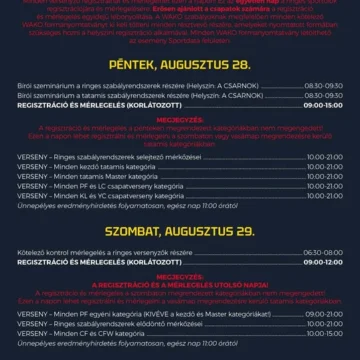 A világ egyik legrangosabb kick-box versenye a hétvégi budapesti világkupa A világ egyik legrangosabb kick-box versenye a hétvégi budapesti világkupa