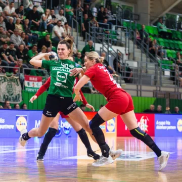 Női kézilabda NB I – A Ferencváros és a Debrecen is 11 góllal nyert _5D_6555